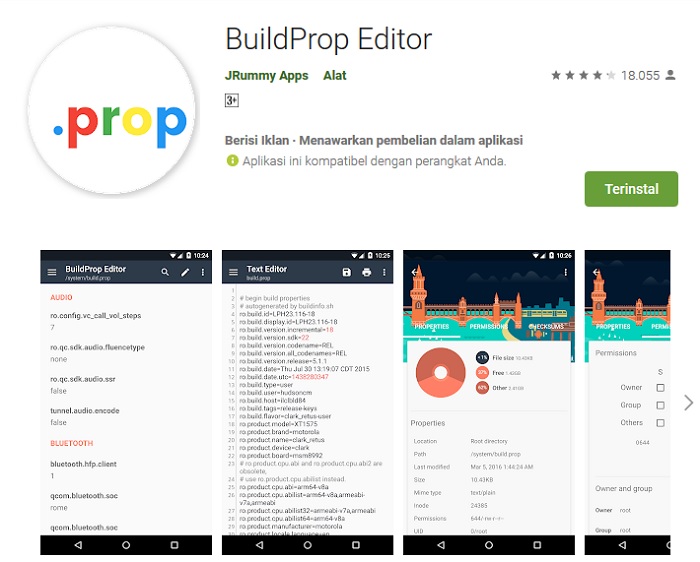 Build Prop Editor By JRummy Apps